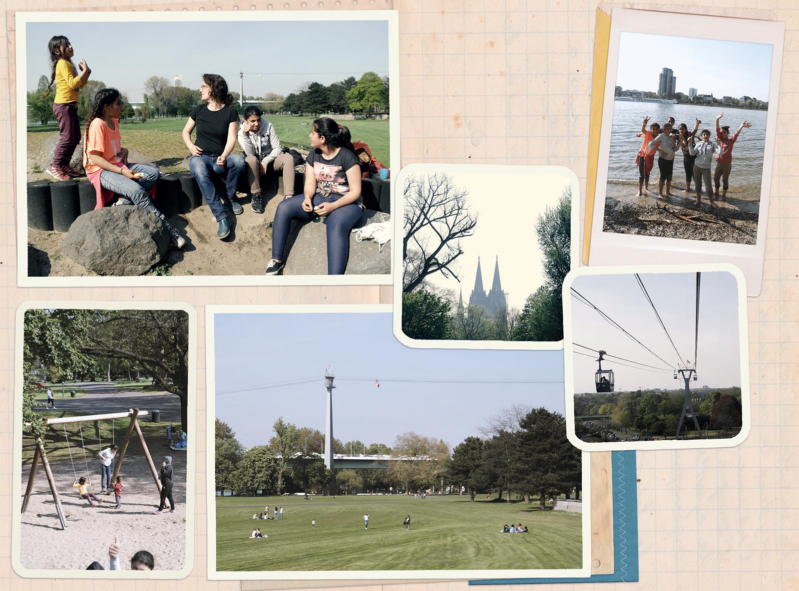 Rheinpark und Seilbahn